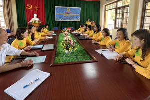 Đại hội Công đoàn cơ sở trường mầm non xã Thành Hoà